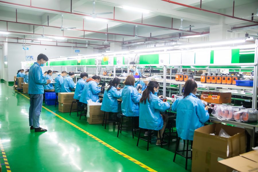 Damien New Energy Technology (Shenzhen) Co., Ltd. производственная линия изготовителя