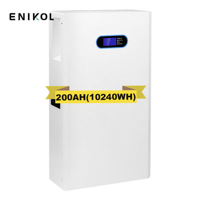 Lithuim Стенный аккумулятор энергосбережения 51.2V 200ah 48V 100ah Lifepo4 аккумулятор