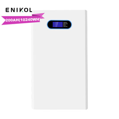 Lifepo4 Литийная батарея Стенная установка 200ah 100ah 48V батарея Солнечной системы
