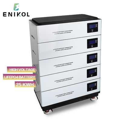 Встроенный BMS Складируемый LiFePo4 аккумулятор 48v 100ah 200ah 400ah Домашнее хранение энергии для солнечной
