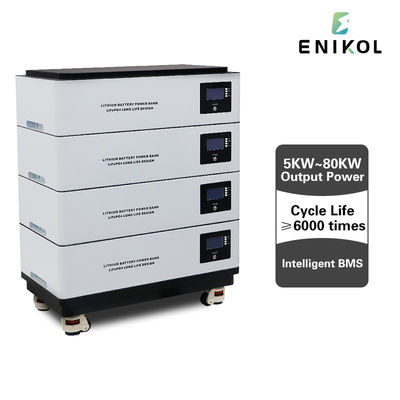 100AH 48V Солнечная батарея Система 15kwh Lifepo4 Аккумулятор 51.2v 200ah 300ah Солнечная литийная батарея