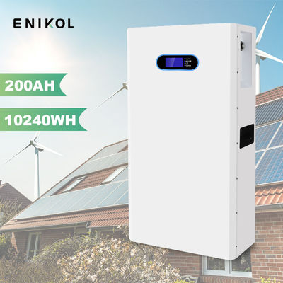 Жилой дом Powerwall Lifepo4 аккумулятор 200AH 48V солнечный аккумулятор для долгосрочного питания