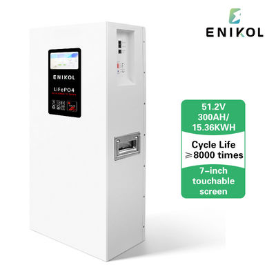 Домашнее солнечное 300AH LiFePo4 батарейки Силовая стена Монтируется с RS485 RS232 Коммуникация BMS Встроенная в BMS